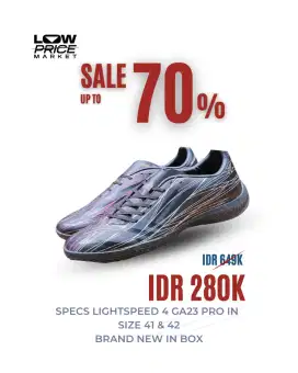 Sepatu Futsal Specs Lightspeed 4 GA23 PRO IN