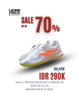 Sepatu Futsal Mills Triton Deisler 1.2 Prime IN