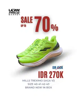 Sepatu Running Mills Treximo Saga V2