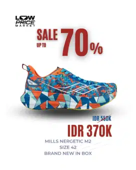 Sepatu Running Mills Enermax Nergetic M2