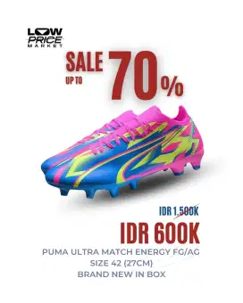 Sepatu Bola Puma Ultra Match Energy FG