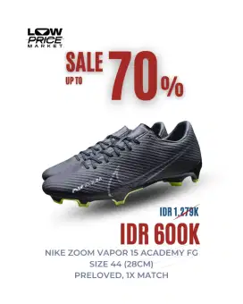 Sepatu Bola Nike Zoom Vapor 15 Academy FG