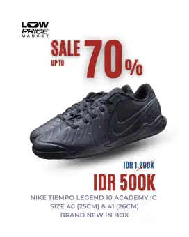 Sepatu Futsal Nike Tempo Legend 10 Academy IC
