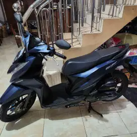 Beat deluxe biru doff 2023 gbm bisa tunai atau kredit