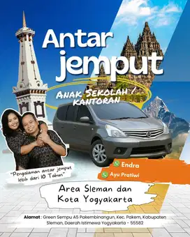 Jasa antar jemput dan charter keluarga