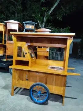 Gerobak Angkringan jg Melayani Pesanan Grobak Bakso Mie Bubur Sate dlL