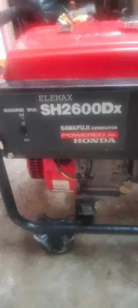 Dijual genset honda elemax sh2600x