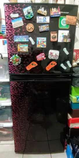 Type Sharp 2 pintu tanpa bunga es