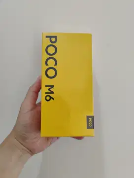 (BARU) Poco M6 8/256, SEGEL Garansi Resmi, Bisa COD