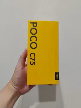 (BARU) Poco C75 6/128 Garansi Resmi, Bisa COD