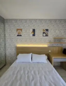 Dekat ITS•Studio‼️Jual Apartemen Educity Furnish Baru