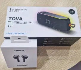 Samshung Buds 3 & speaker TOVA