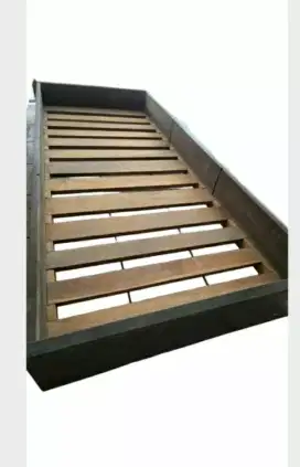 Tempat tidur jadul dari kayu jati