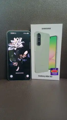 Handphone Samsunh A56 5G Ram 8 256gb Like New Pembelian April 2025