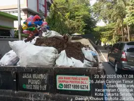 Jasa buang puing dan sampah