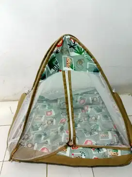 Kasur bayi set kelambu