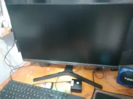 Monitor IPS frameless Samsung 24 super mulus dan normal