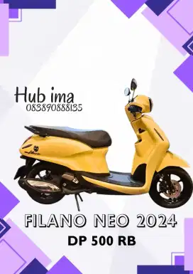 DP 500 RB GRAND FILANO NEO 2024 GRATIS SERVIS DAN GANTI OLI BERKALA