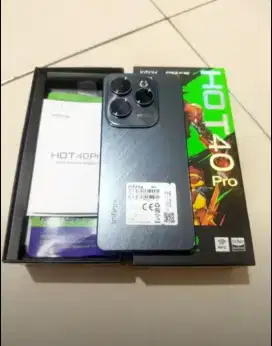 Infinix Hot 40 pro 12/256 Garansi HP Gaming