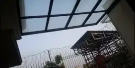 Canopy Tempered Kaca Tempered