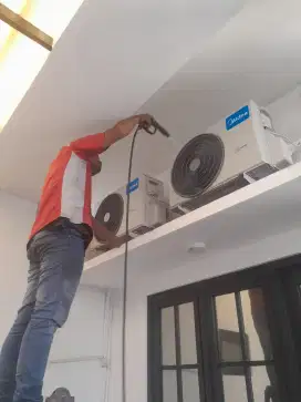 PEMBERSIHAN AC RUTIN, CUCI AC, BONGKAR PASANG AC BERGARANSI