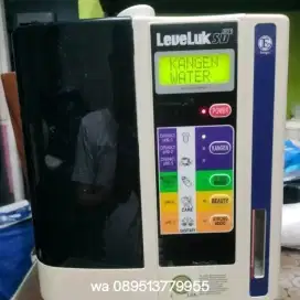 Mesin kangen water Laveluk SD501 second mulus rasa baru 7plat