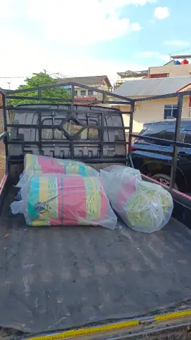 Terpal biru silver, pelangi silver segala ukuran ready stok Palembang
