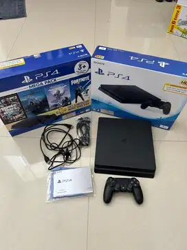 ps 4 slim 1 tb seri 2218b fullset tanpa game fw 11.02