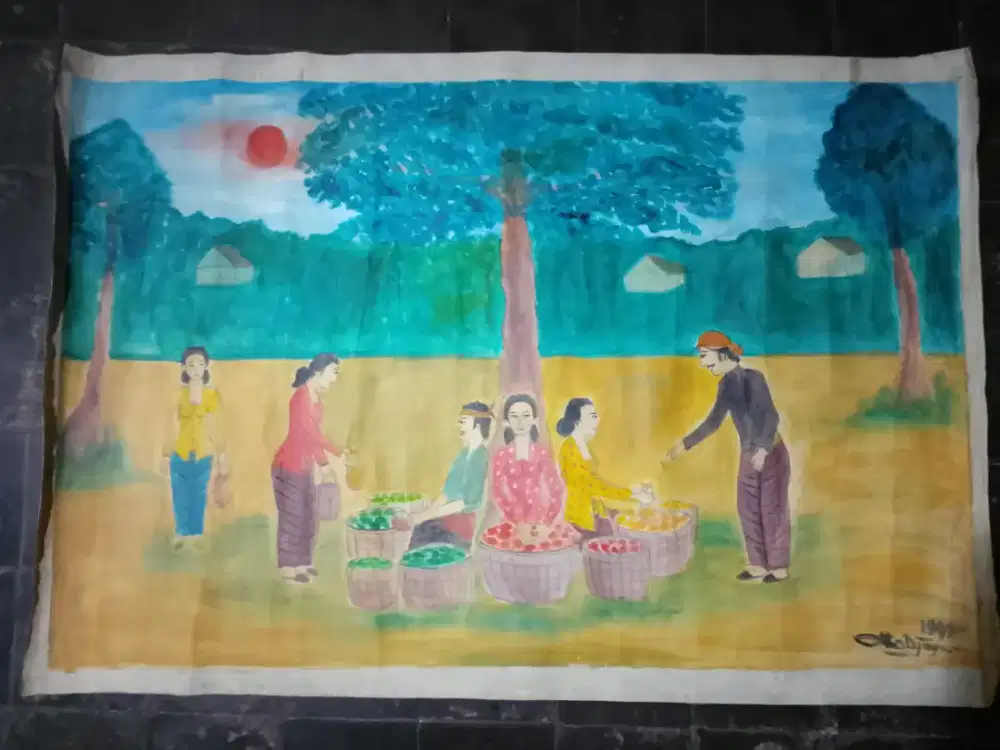 Lukisan lawas gulungan