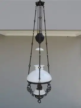 jual lampu gantung barang antik kolektor masih bagus mulus
