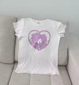 (KIDS) Defcet UNIQLO x Disney Baju kaos anak Frozen Elsa Size 150