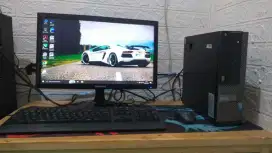 PC CPU Build Up Dell Lengkap Monitor Siap Pakai