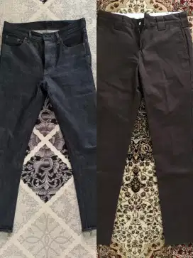 UNIQLO Slim Fit Selvedge Dickies WP 872
