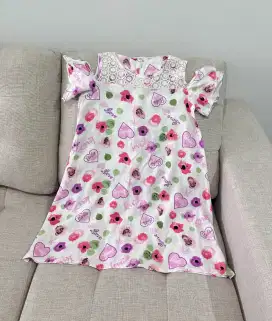 (KIDS) dress anak Barbie kids Size 12 LD 40cm #CITT611 #lovecitta