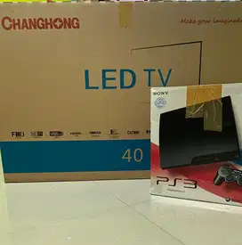 Jual PS 3 & Led Tv 40 inch