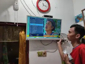 Antena TV pemasangan dan servis antena digital Uhf parabola