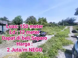 Tanah murah siap bangun Dempo Mojosongo Solo