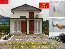 RUMAH CLUSTER READY SAMPING & DEKAT RSUD KETILENG SEMARANG