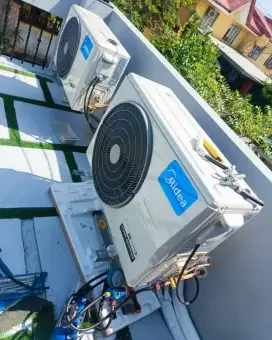 Service ac bongkar pasang ac, cuci ac tambah freon dll