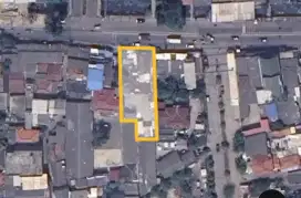 Tanah strategis SHM pinggir jalan poris cipondoh tangerang
