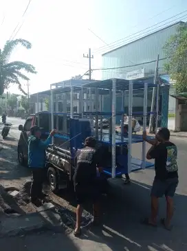 Rak besi rak gudang rak perlengkapan usaha