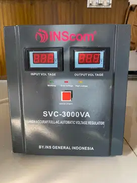 Stavolt Digital / Stabilizer Voltage 3000 Watt Single Phase INSCOM
