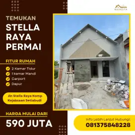 STELLA RESIDENCE 7,6x16 METER SETIA BUDI