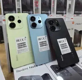 XIAOMI REDMI NOTE 14 8/256 NEW GARANSI RESMI‼️
