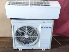 Ac samsung 1/2 pk Freon R410 Bening normal siap pasang