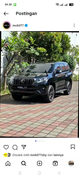 Toyota Land Cruiser Prado 2.7 odo17rb Tahun 2021