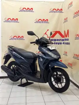 Siap pakai Honda vario 150 Exl Tahun 2017 warna biru doff