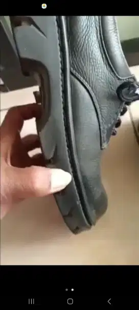 sepatu sefety ujung besi size 41 insol 26