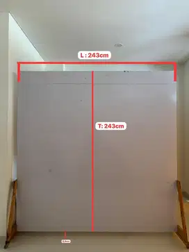 White Board Jumbo / Papan Tulis Ukuran Jumbo