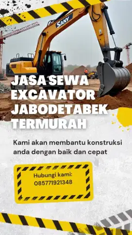 Sewa excavator Jabodetabek